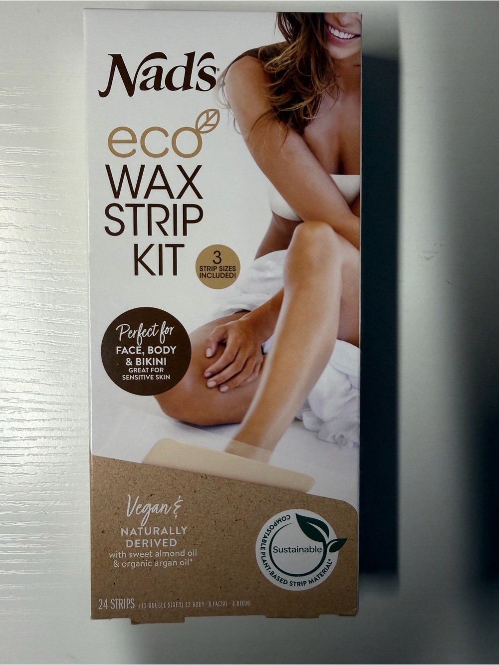 Eco Wax Strip Kit - White & Brown